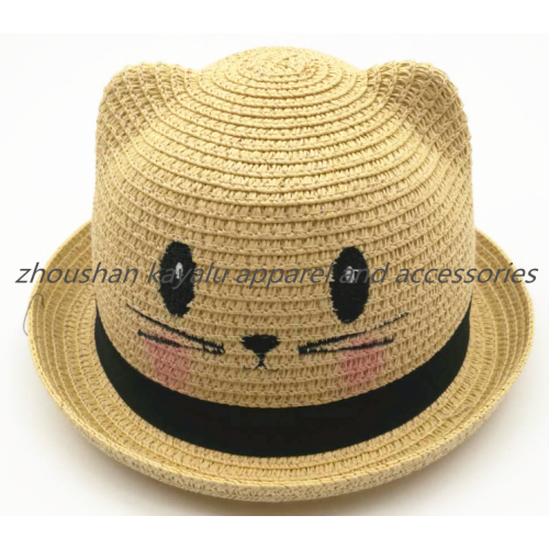 Chapéu de palha de venda quente para crianças